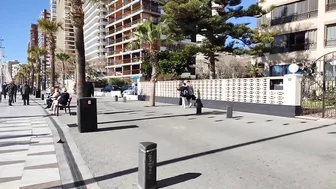 BENIDORM???????? LEVANTE BEACH February 2022 Costa Blanca SPAIN Walking Tour 4K