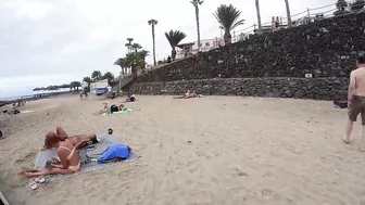 Canary Island JANUARY 2022 :: BEACH SPAIN Walk Tours 4K