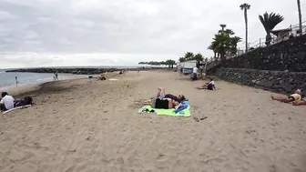 Canary Island JANUARY 2022 :: BEACH SPAIN Walk Tours 4K