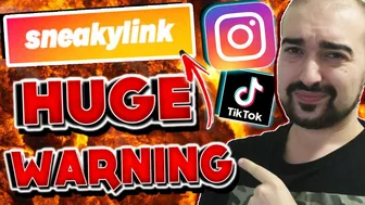 Sneakylink.ai SCAM! - HUGE WARNING for Instagram & TikTok Money Scam 2022