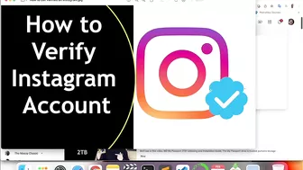 How to Verify Instagram Account - 2022 | verified Instagram