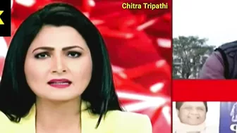 ???????? Chitra Tripathi insulted by Congress Party Spokesperson Surendra rajput | Godi Media Funny Roast