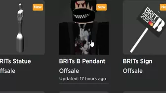 FREE ACCESSORIES! HOW TO GET BRITs: Helmet, Backpack, Statue, B Pendant & Sign! (ROBLOX BRIT AWARDS)