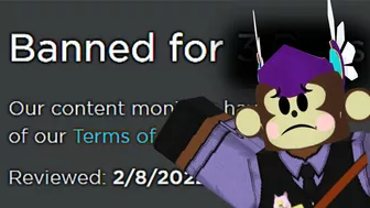 So I got BANNED on ROBLOX...