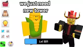 If They Add Level 200 Tower (TDS MEMES) - Roblox