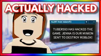 Roblox Jenna ACTUALLY HACKED Roblox...?!