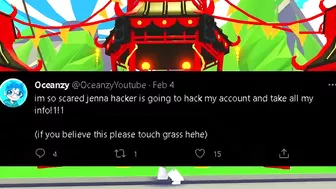 Adopt Me & Roblox *GOT HACKED* By Jenna & MILLIONS Of ROBUX Were Lost...