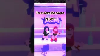 I'm in love the shape of you Roblox edit ll Roblox_funtime