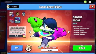 Free Orochi Edgar in the Brawl Stars store