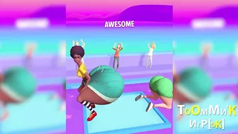 Twerk Race 3D in Max Level Gameplay iOS,Android Walkthrough New Update Trailers Game Mobile TWRYZNS