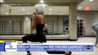 TikTok fitness influencer faces lawsuit over misleading followers l GMA