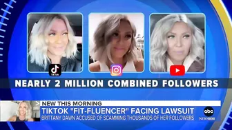 TikTok fitness influencer faces lawsuit over misleading followers l GMA