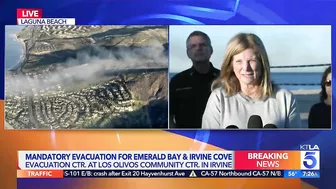 Emerald Fire: Evacuations ordered in Laguna Beach area