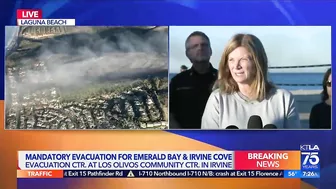 Emerald Fire: Evacuations ordered in Laguna Beach area