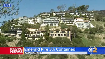 Crews Make Progress On Massive Brush Fire In Laguna Beach; Hundreds Evacuate