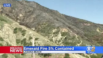 Crews Make Progress On Massive Brush Fire In Laguna Beach; Hundreds Evacuate