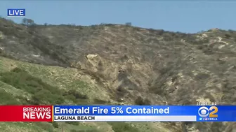 Crews Make Progress On Massive Brush Fire In Laguna Beach; Hundreds Evacuate