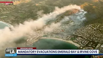 Laguna Beach schools closed as evacuation orders are issued in Emerald Bay, Irvine Cove