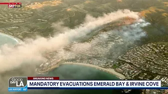 Laguna Beach schools closed as evacuation orders are issued in Emerald Bay, Irvine Cove