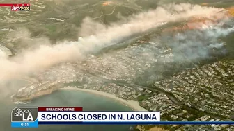 Laguna Beach schools closed as evacuation orders are issued in Emerald Bay, Irvine Cove