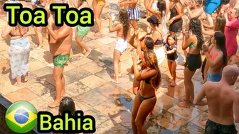 ???????? ????Bahia 2021/2022 Toa Toa Praia (Beach) Porto Seguro Girls in Bikinis dançar