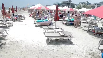 Part 3 Plaja Malagueta Beach, Relaxation, Sea, Sun, 4K video, Bikini Beach, Romania Mamaia Beach.