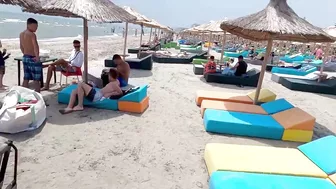 Part 3 Plaja Malagueta Beach, Relaxation, Sea, Sun, 4K video, Bikini Beach, Romania Mamaia Beach.