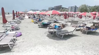 Part 3 Plaja Malagueta Beach, Relaxation, Sea, Sun, 4K video, Bikini Beach, Romania Mamaia Beach.