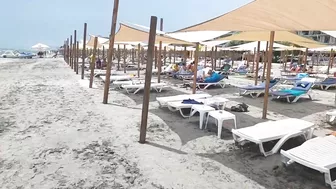 Part 3 Plaja Malagueta Beach, Relaxation, Sea, Sun, 4K video, Bikini Beach, Romania Mamaia Beach.