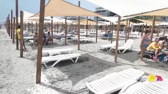 Part 3 Plaja Malagueta Beach, Relaxation, Sea, Sun, 4K video, Bikini Beach, Romania Mamaia Beach.