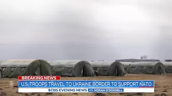 U.S. troops travel to Ukraine border to support NATO