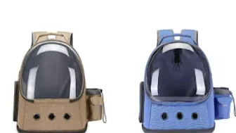 Cat carrier backpack bubble space capsule pet travel backpacks breathable