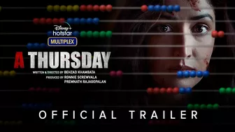 A Thursday | Official Trailer | Yami Gautam Dhar, Atul Kulkarni, Neha Dhupia | DisneyPlus Hotstar