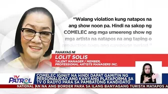 Celebrity endorsers dapat tumigil muna sa paglabas sa regular shows: Comelec | TV Patrol