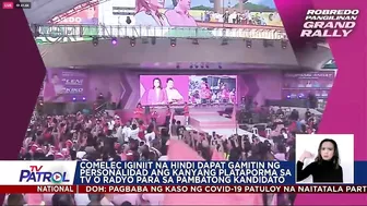 Celebrity endorsers dapat tumigil muna sa paglabas sa regular shows: Comelec | TV Patrol