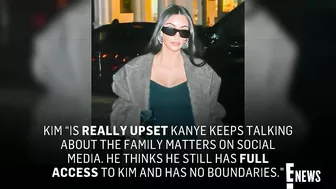 Kanye "Ye" West REACTS to Kim Kardashian's Vogue Spread | E! News