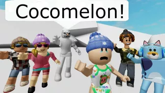 COCOMELON SNOW MONSTER | Funny Roblox Moments | Brookhaven ????RP