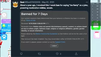 ROBLOX HAS BANNED THIS... (ROBLOX Furry)