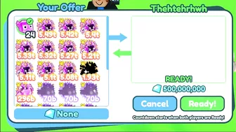 What People TRADE For A DARK MATTER BIG MASKOT in Pet Sim X