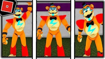 How to become GLAMROCK FREDDY in FREDBEAR'S MEGA ROLEPLAY - Roblox