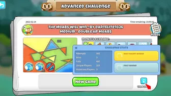 BTD6 Advanced Challenge - The Moabs Will Win (February 14 2022)