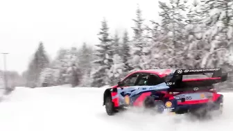 Compilation of Hyundai's Rally Sweden 2022 tests