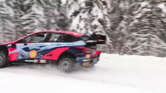 Compilation of Hyundai's Rally Sweden 2022 tests