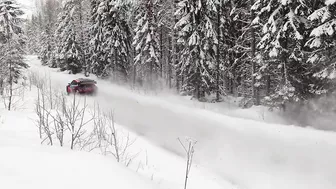 Compilation of Hyundai's Rally Sweden 2022 tests