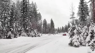 Compilation of Hyundai's Rally Sweden 2022 tests