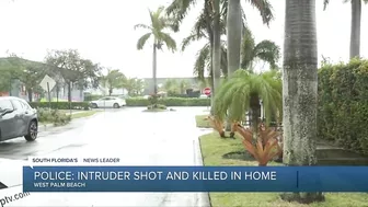 Home intruder fatally shot after startling sleeping couple in West Palm Beach