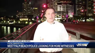 Police looking for new witnesses in bridge death in West Palm Beach