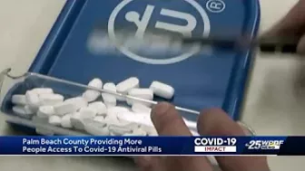 COVID-19 antiviral pills to be available in Palm Beach County