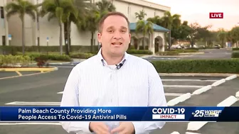 COVID-19 antiviral pills to be available in Palm Beach County