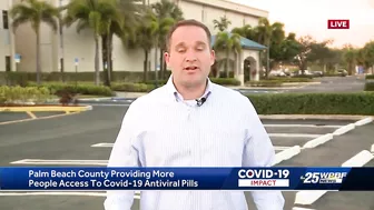 COVID-19 antiviral pills to be available in Palm Beach County